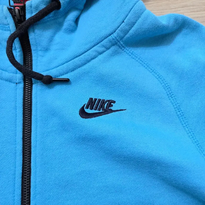 [BUNJANG] Nike Blue Hoodie Zip-up (Size 95) / 95/ 나이키 블루 후드집업