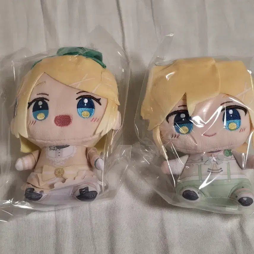 [BUNJANG] Taito Citrus Miku D Prize Rin &amp; Len Plush Set / 시트러스 미쿠 타이토 쿠지 D상 린, 렌 누이구루미 세트