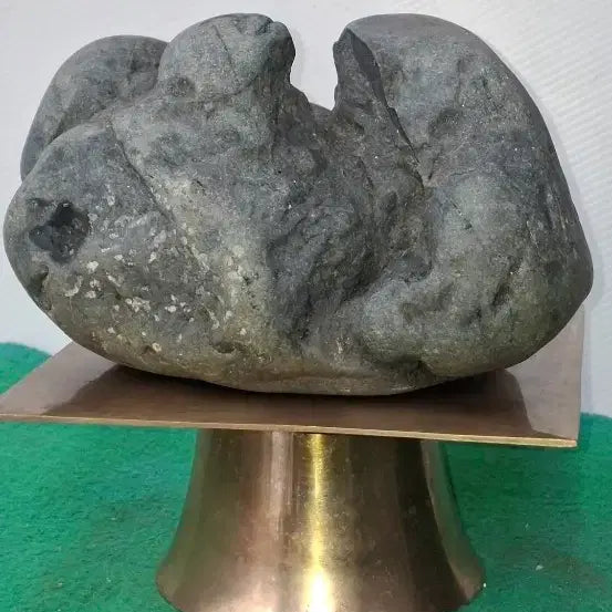 [BUNJANG] Natural Stone Sculpture / 26   19   16 센치 오석 수석돌자연그대로형성됨