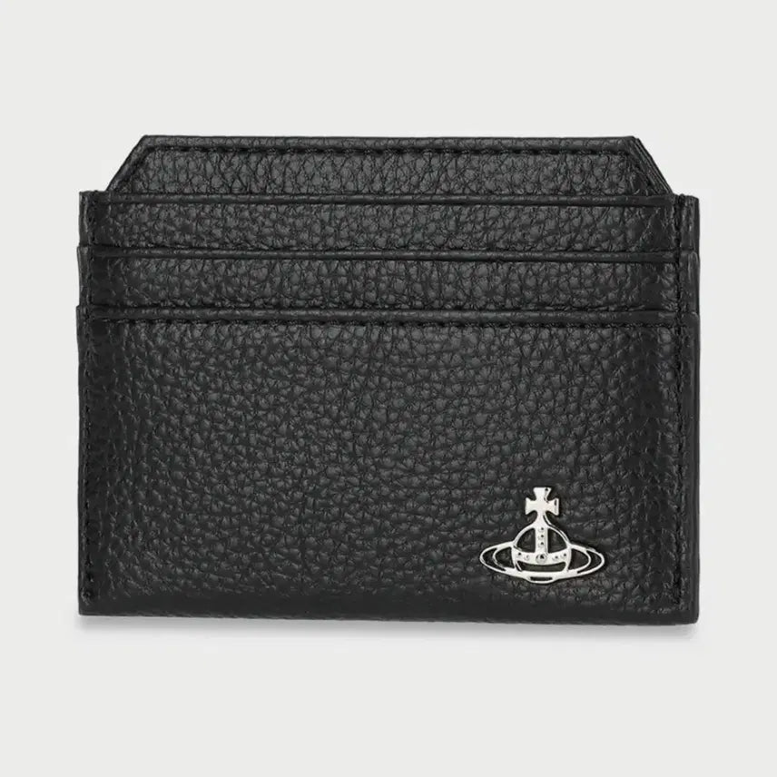 [BUNJANG] Vivienne Westwood Slim Card Holder Black / 비비안 웨스트우드 슬림 카드 홀더 블랙