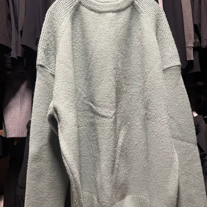 [BUNJANG] Juun.J Mint Knit Sweater / 준지 민트 니트 M