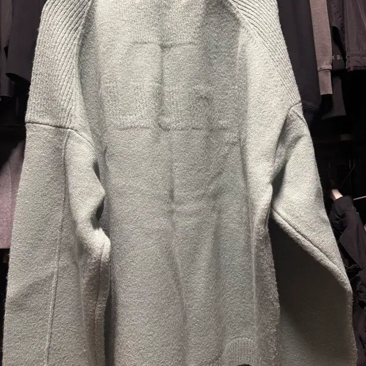 [BUNJANG] Juun.J Mint Knit Sweater / 준지 민트 니트 M