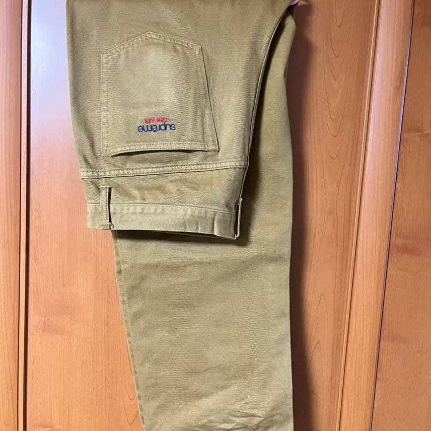 [BUNJANG] Supreme Baggy Jeans Light Brown / 슈프림 배기진 라이트 브라운