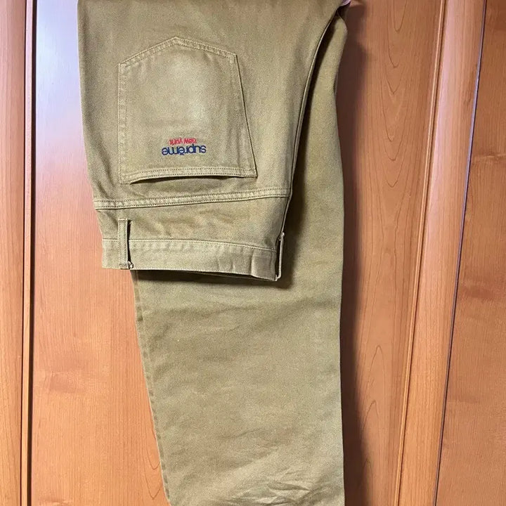[BUNJANG] Supreme Baggy Jeans Light Brown / 슈프림 배기진 라이트 브라운