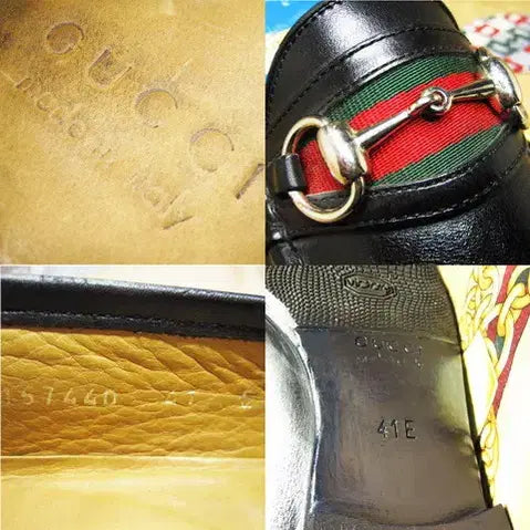 [BUNJANG] Gucci Sherry Line Web Horsebit Loafer / 이태리명품 구찌 셰리라인 웹 홀스빗 풀그레인 카프스킨 로퍼 265 270