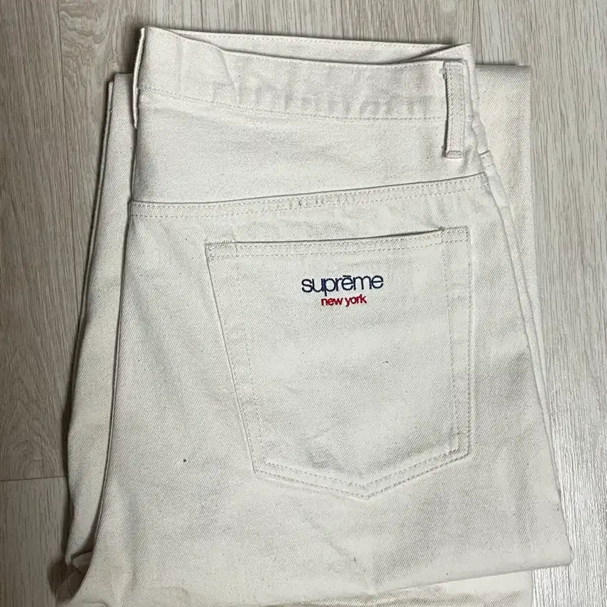 [BUNJANG] Supreme Baggy Jeans Natural 34 / 슈프림 배기진 진 내추럴 34