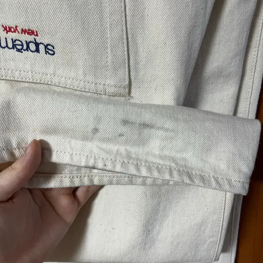 [BUNJANG] Supreme Baggy Jeans Natural 34 / 슈프림 배기진 진 내추럴 34
