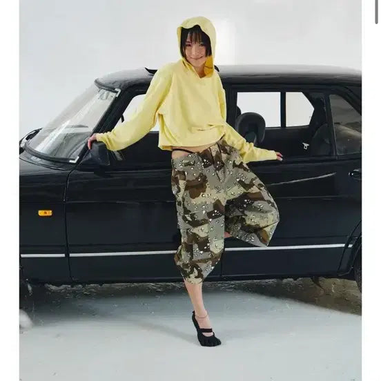[BUNJANG] Please Project Two-Way Camo Pants Size 1 / 플리즈프로젝트 투웨이 카모 팬츠 1사이즈