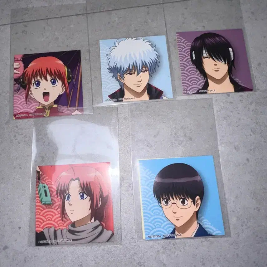 [BUNJANG] Gintama Phone Stickers Bundle Set / 은혼 휴대폰 스티커 일괄