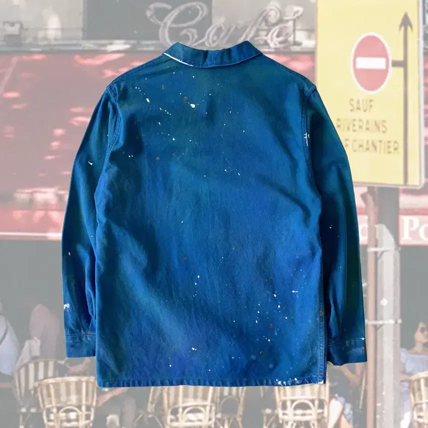 [BUNJANG] Vintage French Work Jacket / 오리지널 빈티지 페인팅 프렌치 워크자켓 032