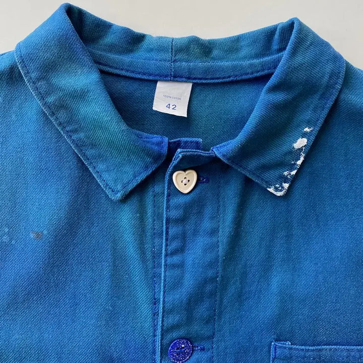 [BUNJANG] Vintage French Work Jacket / 오리지널 빈티지 페인팅 프렌치 워크자켓 032