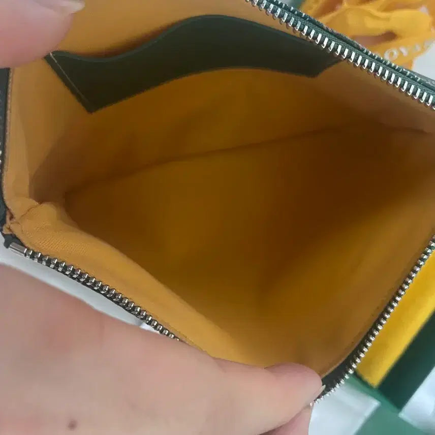 [BUNJANG] Goyard Sena Clutch Bag PM Green / 고야드 세나 클러치백 그린 PM (새상품급)