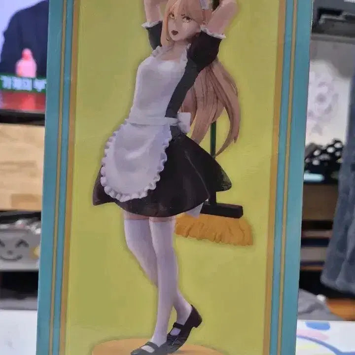 [BUNJANG] GiGO Power Maid Figure / GiGO 한정 체인소 맨 파워 미개봉 피규어