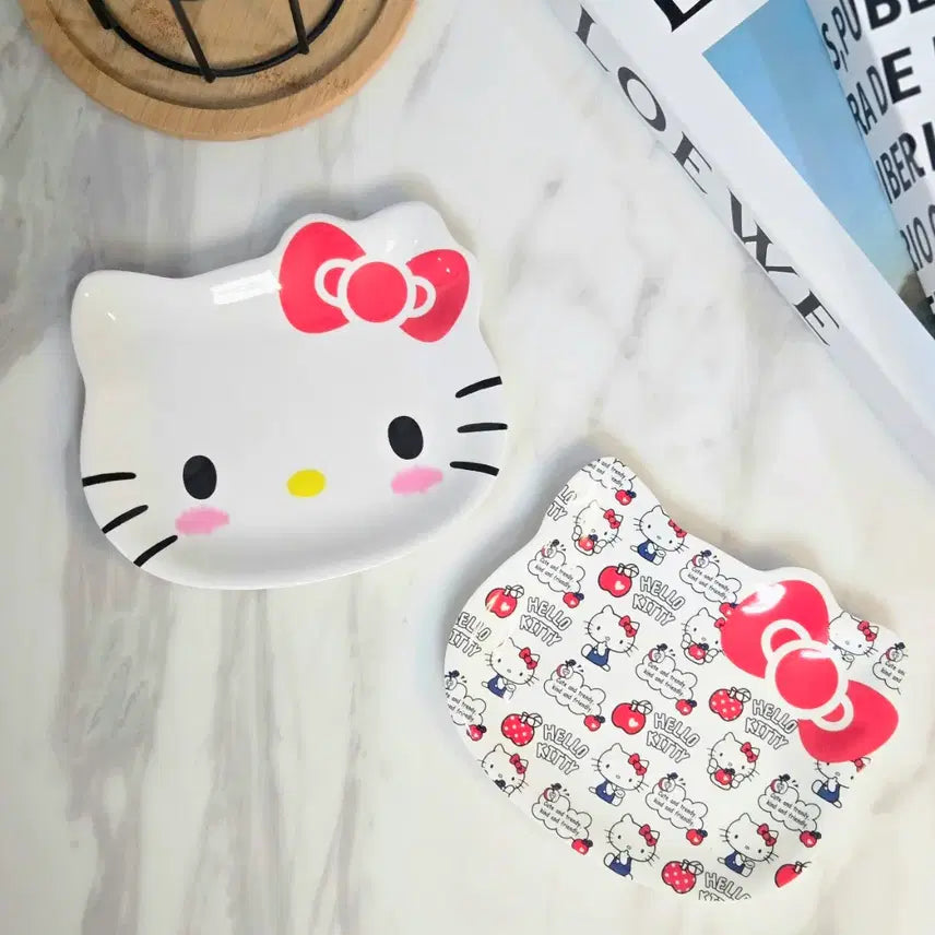 [BUNJANG] Kitty Plate / 키티 접시