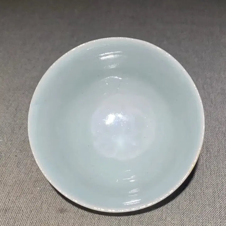 [BUNJANG] Mid-Qing Dynasty Douqing Glazed Yassu Cup / 청나라중기두청유압수배