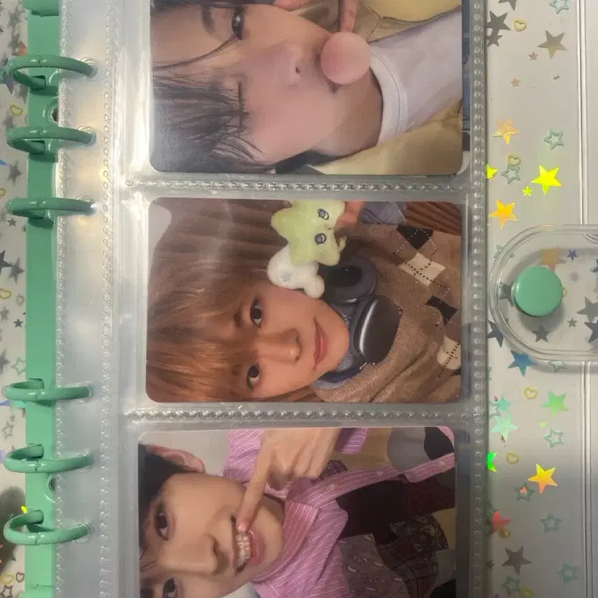 [BUNJANG] RiKU Yuushi Photocard + Binder Bundle Set / 리쿠 유우시 포카 + 바인더 일괄 (미니위츄 증정)