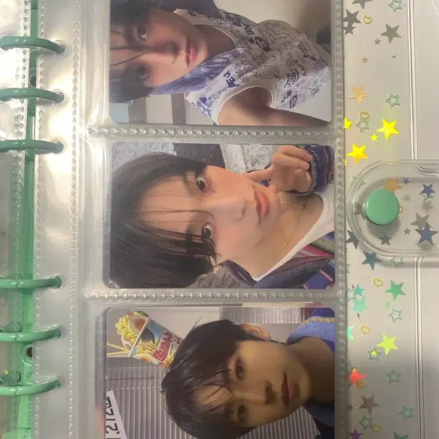 [BUNJANG] RiKU Yuushi Photocard + Binder Bundle Set / 리쿠 유우시 포카 + 바인더 일괄 (미니위츄 증정)