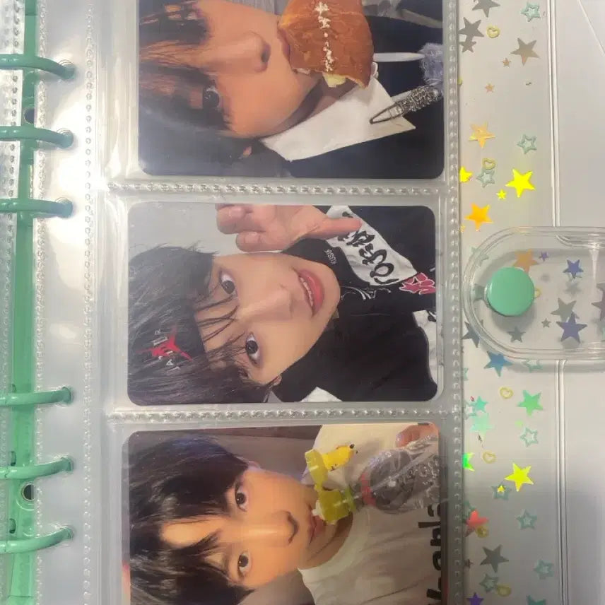[BUNJANG] RiKU Yuushi Photocard + Binder Bundle Set / 리쿠 유우시 포카 + 바인더 일괄 (미니위츄 증정)