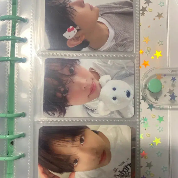 [BUNJANG] RiKU Yuushi Photocard + Binder Bundle Set / 리쿠 유우시 포카 + 바인더 일괄 (미니위츄 증정)