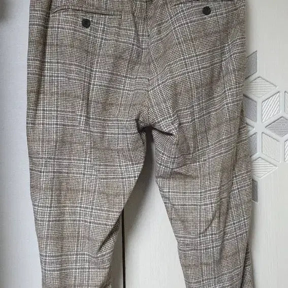 [BUNJANG] Banks Journal Check Patterned Slacks / Banks Journal 뱅크스 저널 체크 팬츠