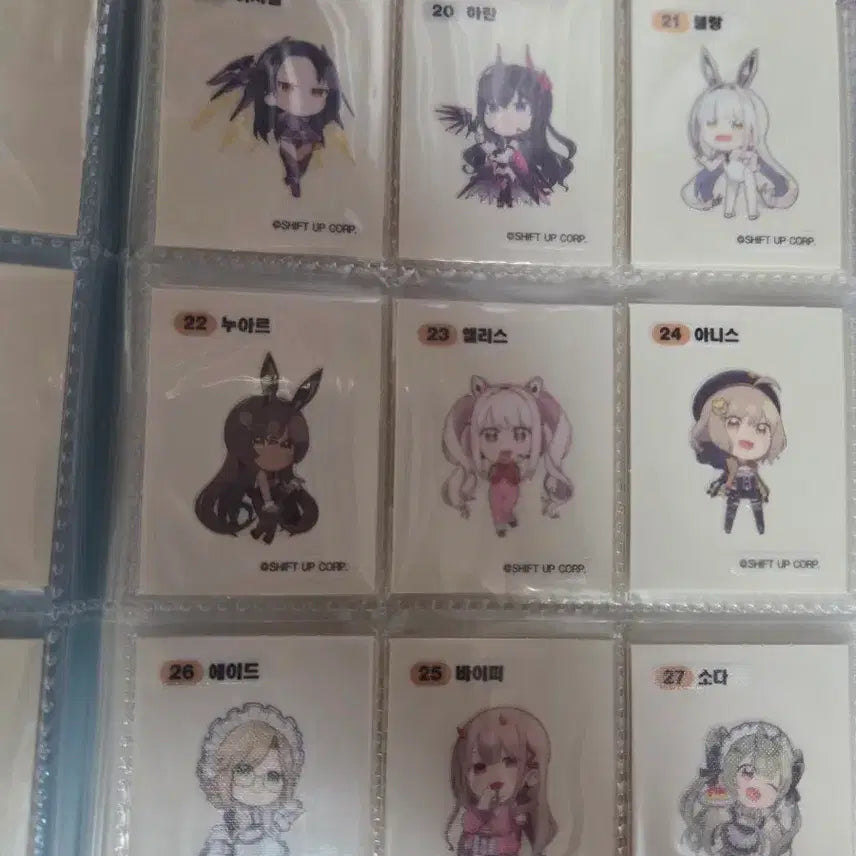[BUNJANG] NIKKE GS25 Convenience Store Full Set Sticker / 무료배송]니케 띠부씰 gs편의점 전종 70종