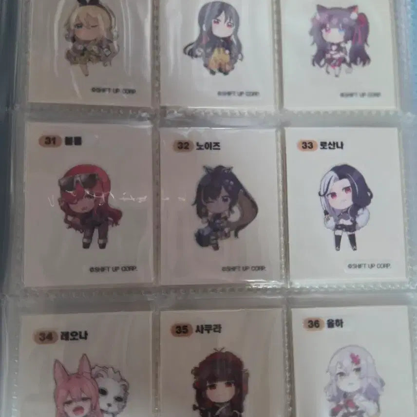 [BUNJANG] NIKKE GS25 Convenience Store Full Set Sticker / 무료배송]니케 띠부씰 gs편의점 전종 70종