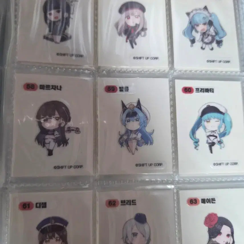[BUNJANG] NIKKE GS25 Convenience Store Full Set Sticker / 무료배송]니케 띠부씰 gs편의점 전종 70종