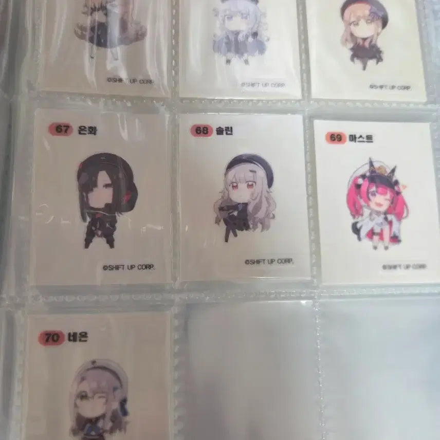 [BUNJANG] NIKKE GS25 Convenience Store Full Set Sticker / 무료배송]니케 띠부씰 gs편의점 전종 70종