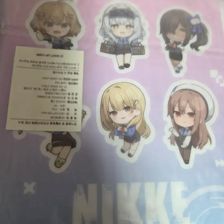 [BUNJANG] NIKKE GS25 Convenience Store Full Set Sticker / 무료배송]니케 띠부씰 gs편의점 전종 70종