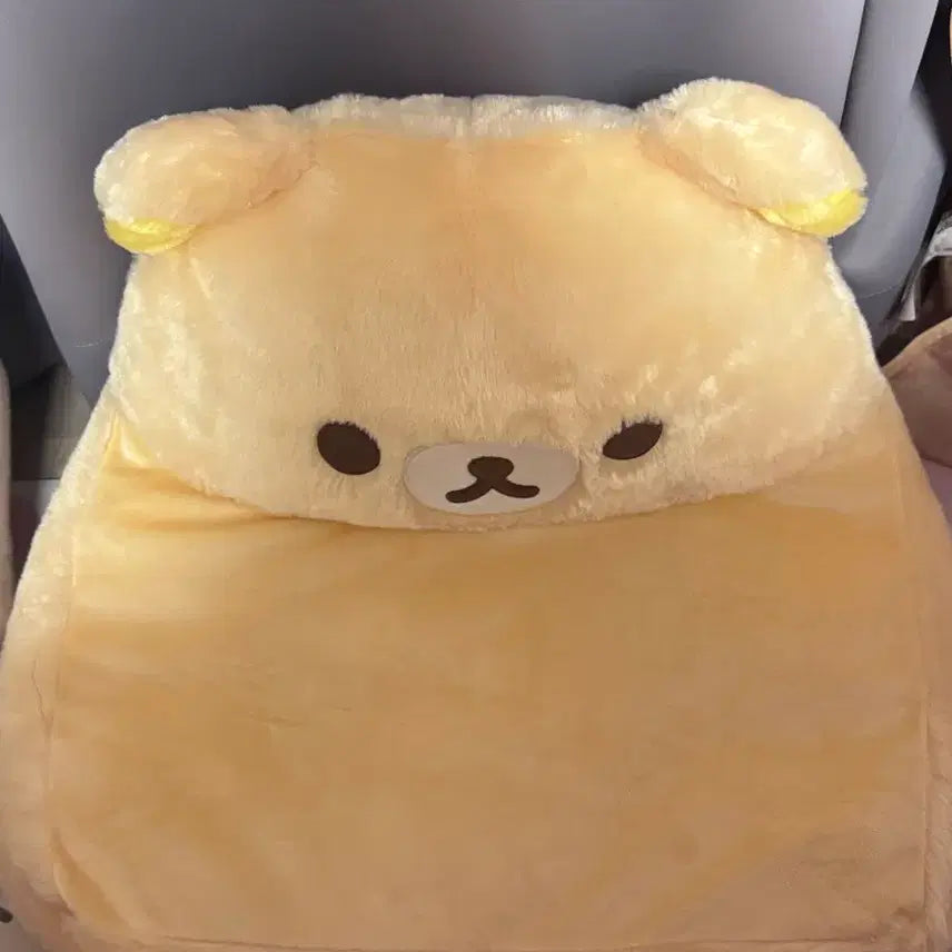 [BUNJANG] Rilakkuma Face Floor Cushion / 리락쿠마 얼굴 좌식 방석 쿠션