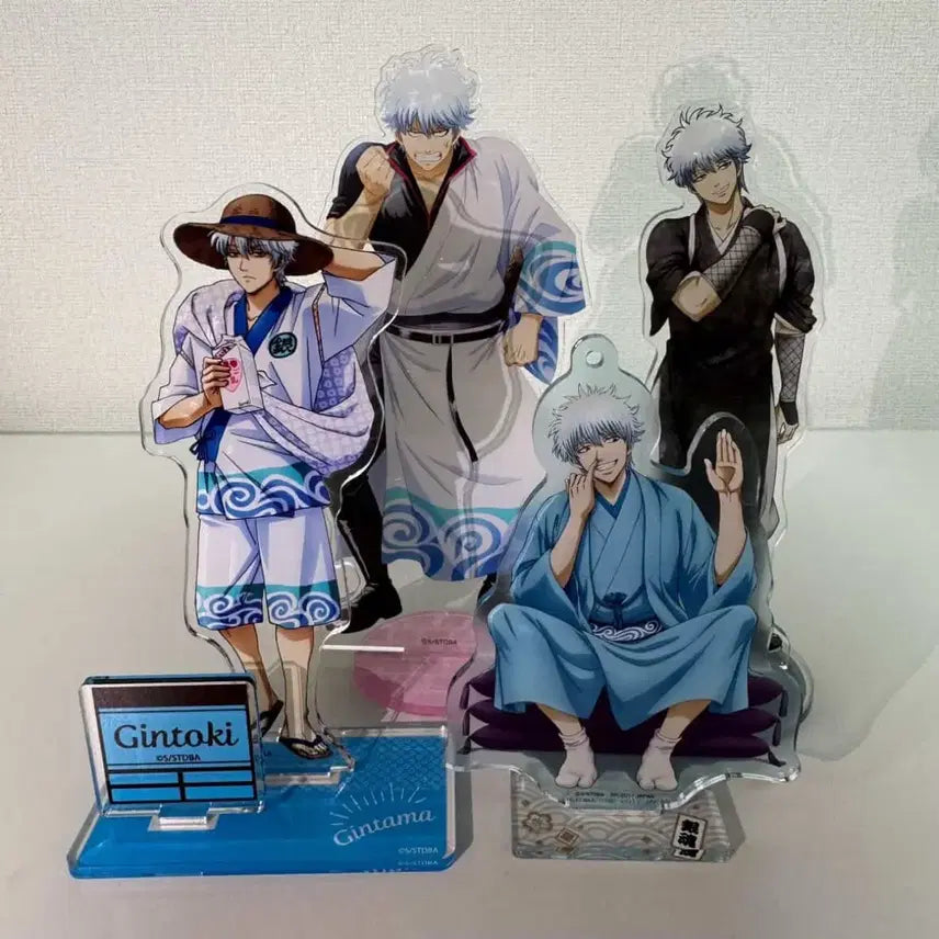 [BUNJANG] Gintama Gintoki Acrylic Stand Bundle Set / 은혼 긴토키 아크릴 스탠드 일괄
