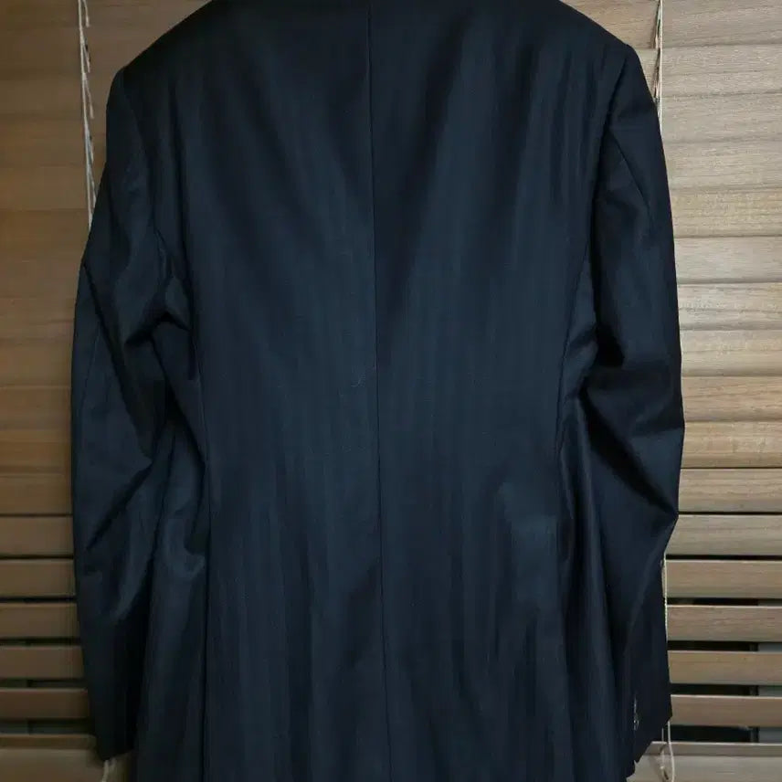 [BUNJANG] BLVD Italian Handmade Double-Breasted Suit / BLVD 이태리 수제 더블 정장 / 클래식 스트라이프 / 고급 수트