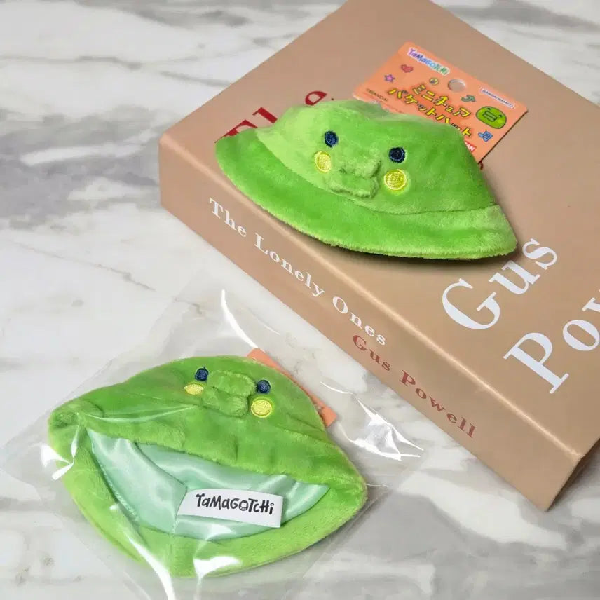 [BUNJANG] Tamagotchi Guchipatchi Bucket Hat Keyring Strap / 다마고치 키링 버킷햇