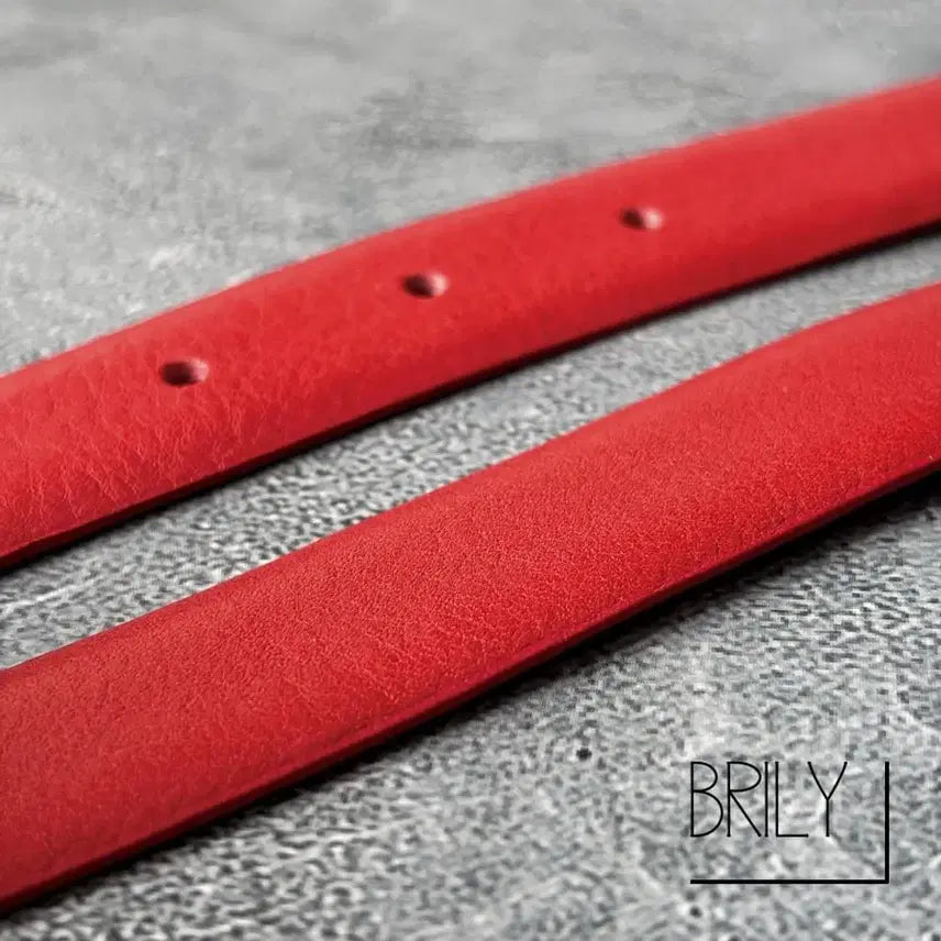 [BUNJANG] ONE Italian Vegetable Leather Western Belt / [Unisex] ONE 볼륨가죽 이탈리아 베지터블 레더 웨스턴 벨트
