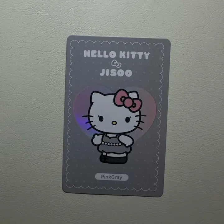 [BUNJANG] Jisoo Hello Kitty Pink Gray Doll / 지수 헬로키티 콜라보 핑크그레이 인형 양도