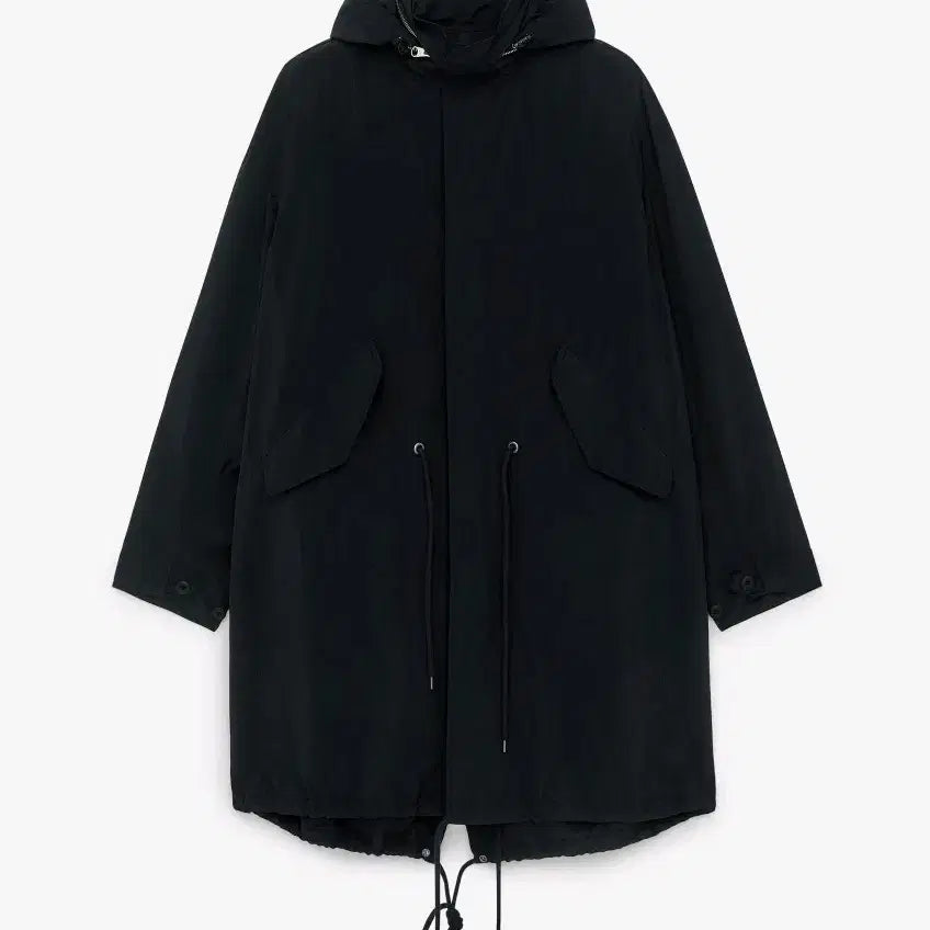 [BUNJANG] ARKET Fishtail Parka Black (L) / 아르켓 25SS 피쉬테일 파카 블랙 L