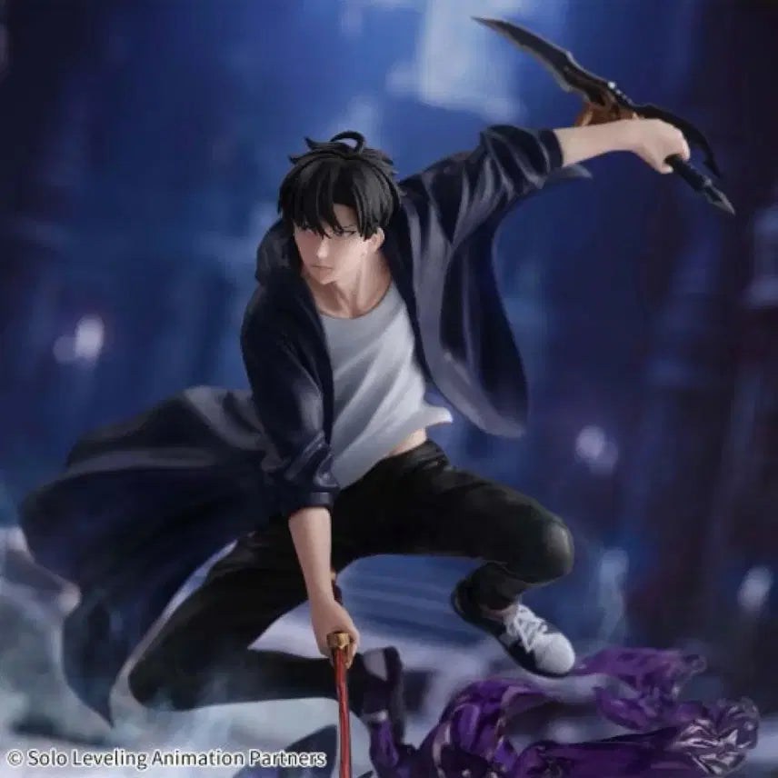 [BUNJANG] Solo Leveling Sung Jinwoo Figure / 나 혼자만 레벨업 성진우 피규어