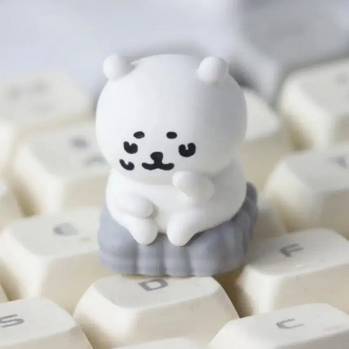 [BUNJANG] Nagano Market Nongdamgom Figure (Sad Ver) Keycap / 농담곰 키캡 피규어 (슬픔ver) 나가노마켓 치이카와 먼작귀 담곰이