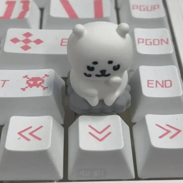[BUNJANG] Nagano Market Nongdamgom Figure (Sad Ver) Keycap / 농담곰 키캡 피규어 (슬픔ver) 나가노마켓 치이카와 먼작귀 담곰이