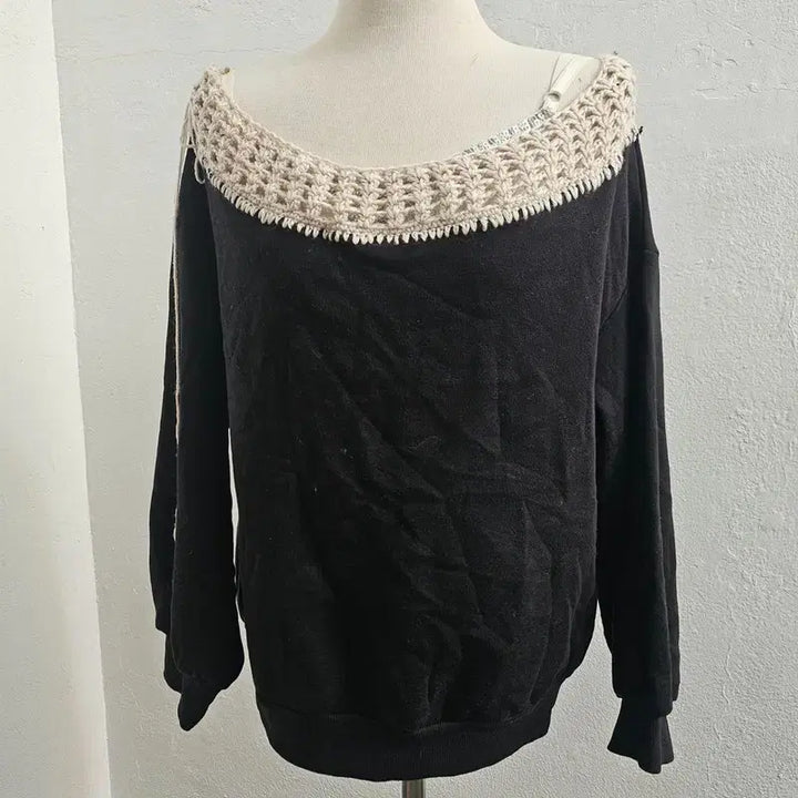 [BUNJANG] HM Cotton Blouse - Black / HM 블라우스 여 66 J6021