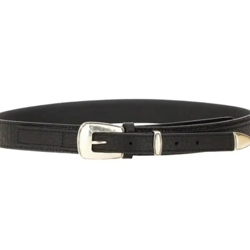 [BUNJANG] Lemaire Minimal Western Belt Cow Leather / [새상품] 르메르 Lemaire 미니멀 웨스턴 벨트 카우 레더 블랙