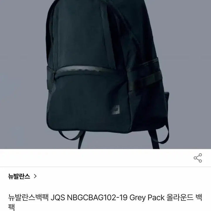 [BUNJANG] New Balance Gray Pack Backpack / 뉴발란스 그레이팩 백팩