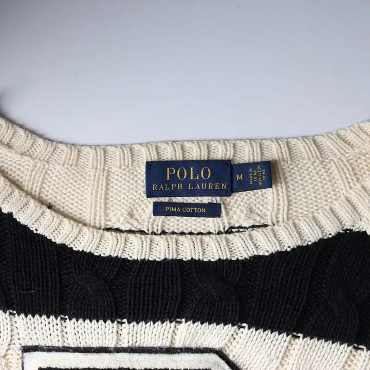 [BUNJANG] Polo Ralph Lauren Punk Stripe Knit Top / 폴로 랄프로렌 펑크 스트라이프 니트/여성M/TTKZHA2019