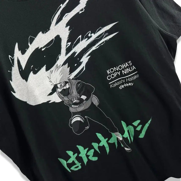 [BUNJANG] Naruto Kakashi Copy Ninja Graphic T-shirt / 나루토 오피셜 카카시 카피닌자 그래픽 티셔츠2064