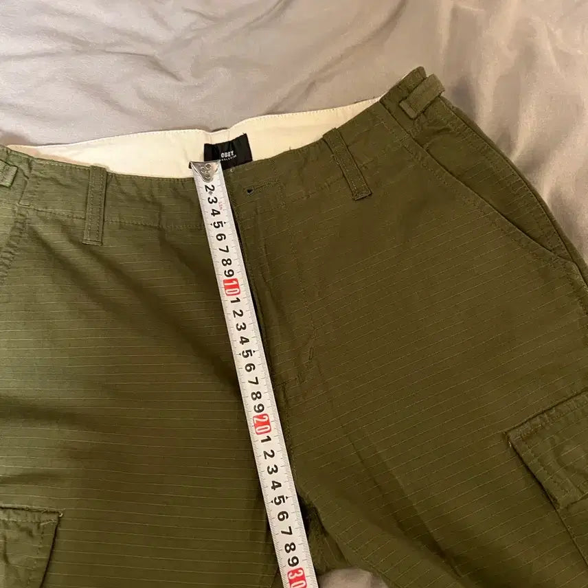 [BUNJANG] Obey Olive Cargo Pants 28 / 오베이 obey 리컨 올리브 카고바지 28