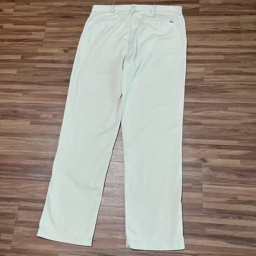 [BUNJANG] Polo Ralph Lauren Classic Fit Ivory Chino Pants / 폴로 랄프로렌 클래식핏 아이보리 치노 팬츠 34 35