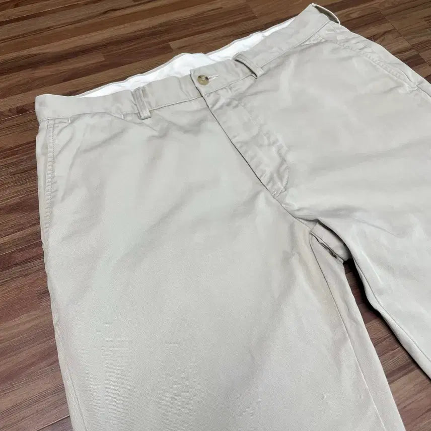 [BUNJANG] Polo Ralph Lauren Classic Fit Ivory Chino Pants / 폴로 랄프로렌 클래식핏 아이보리 치노 팬츠 34 35