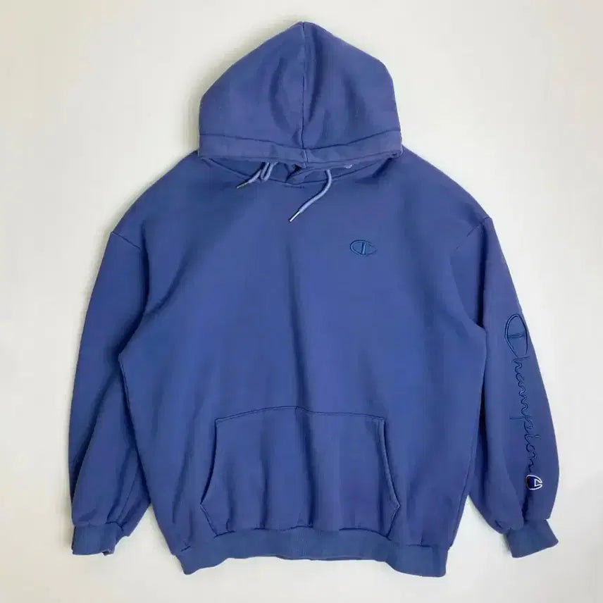 [BUNJANG] Champion Lettering Hoodie Midnight Blue XL / 챔피온 레터링 후드티 미드나잇블루 XL
