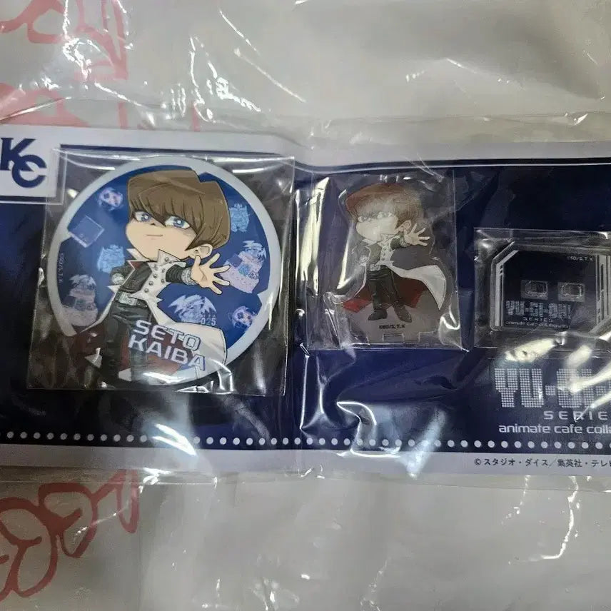 [BUNJANG] Yu-Gi-Oh! Kaiba Seto Birthday Limited Edition Goods Set / 유희왕 카이바 세토 생일 한정 굿즈 뱃지 아크릴 스탠드