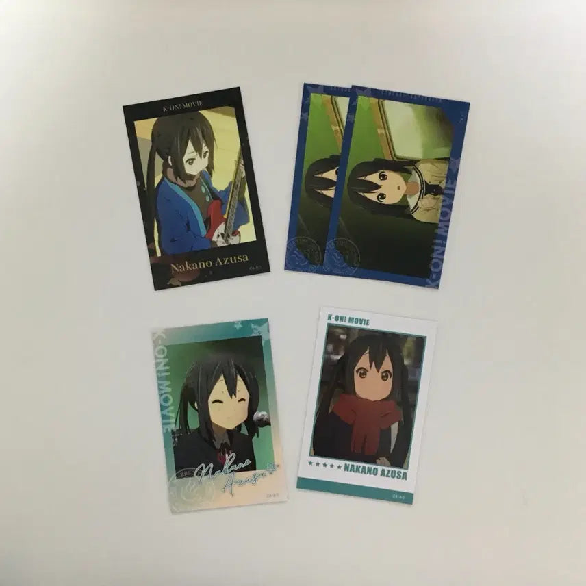 [BUNJANG] K-On Kyoani Shop Azusa Collection Photocard Bundle Set / 케이온 쿄애니샵 브로마이드 컬렉션 포토카드 (아즈사)